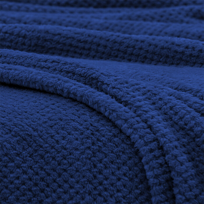 LINO Κουβέρτα Υπέρδιπλη (220x240) Fleece Napnest Σκούρο Μπλε 100% Πολυέστερ - Image 3