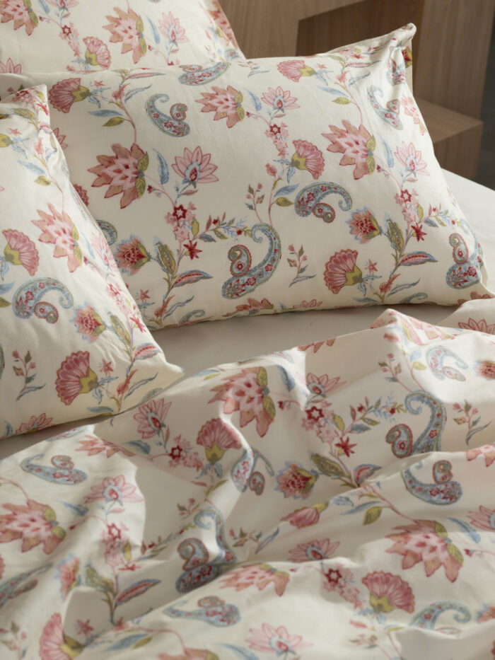 Σετ Σεντόνια Cotton Feelings 2068 Ecru Μονό (165x270) SUNSHINEHOME - Image 3