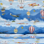 LINO Σετ Παιδική Παπλωματοθήκη (160x240) Cloud Chasers Μπλε 100% Βαμβάκι - Image 3