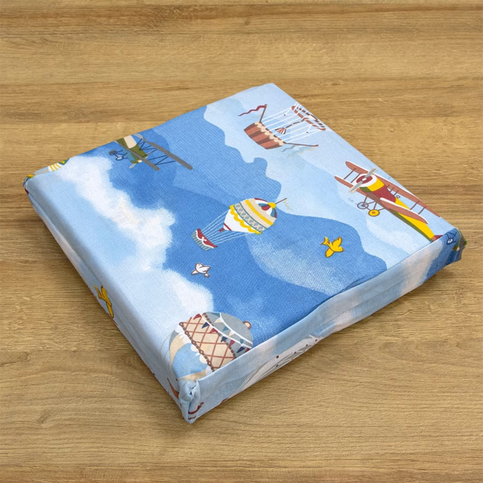 LINO Σετ Παιδική Παπλωματοθήκη (160x240) Cloud Chasers Μπλε 100% Βαμβάκι - Image 4