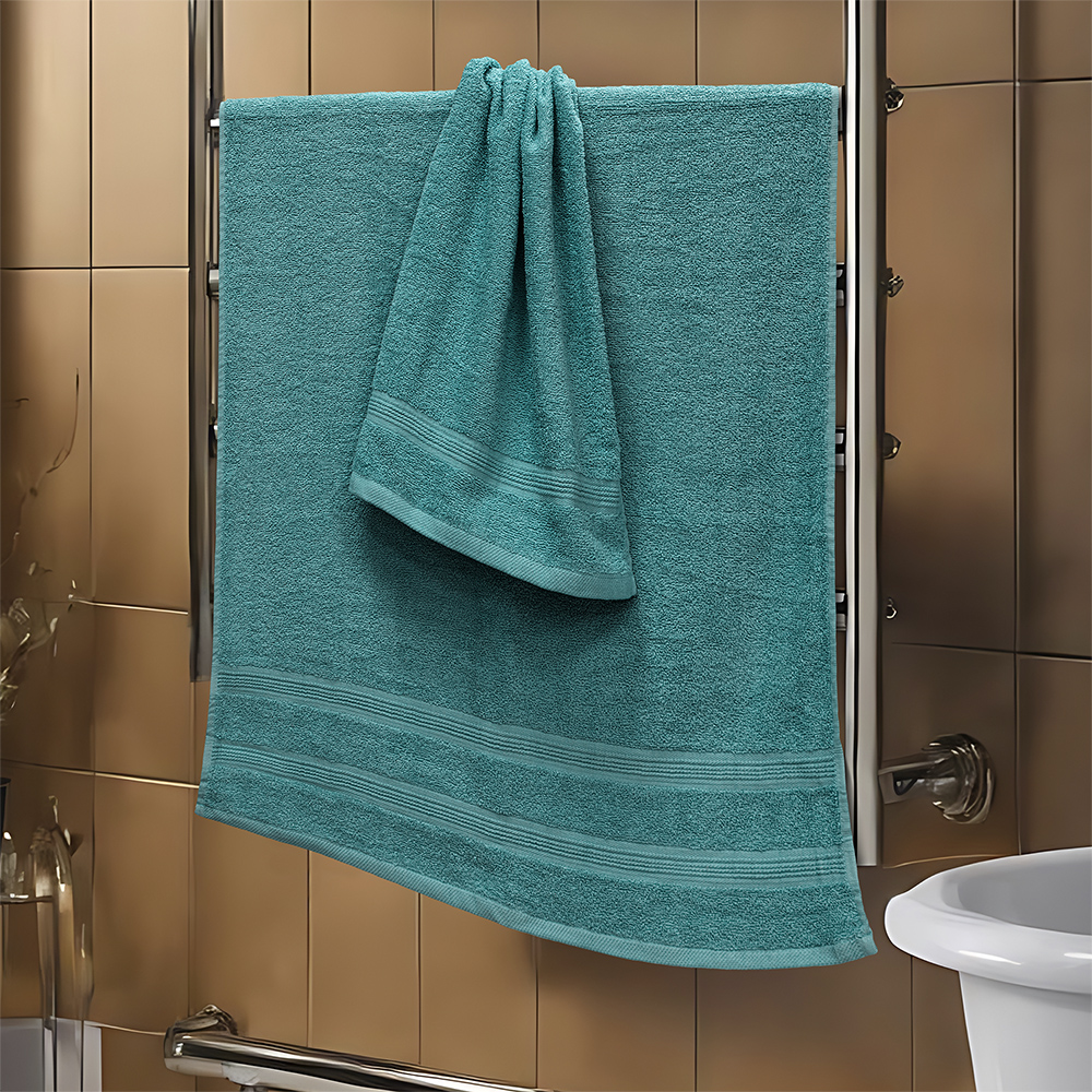 2000029977.jpg LINO ΠΕΤΣΕΤΑ MAREA VIVID GREEN 50X90 100% Βαμβάκι - Image 1