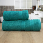 LINO ΠΕΤΣΕΤΑ MAREA VIVID GREEN 70X140 100% Βαμβάκι - Image 3