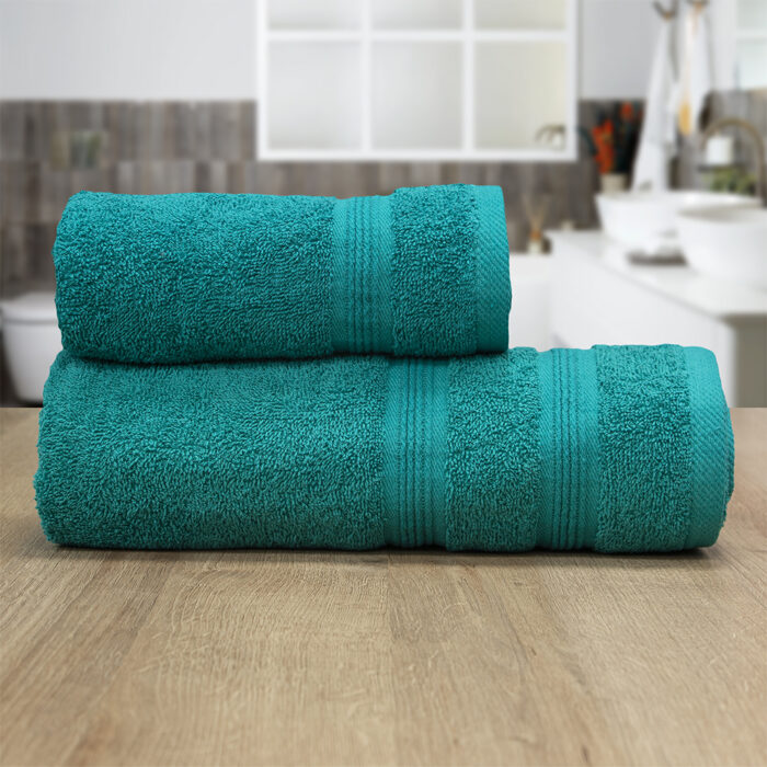LINO ΠΕΤΣΕΤΑ MAREA VIVID GREEN 70X140 100% Βαμβάκι - Image 3