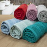 LINO ΠΕΤΣΕΤΑ MAREA RED 70X140 100% Βαμβάκι - Image 5