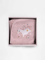 Fluffy Κεντητή Κάπα Powder 75x75 SUNSHINEHOME