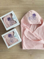 Fluffy Κεντητή Κάπα Pink 75x75 SUNSHINEHOME - Image 3