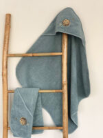 Fluffy Κεντητή Κάπα Blue 75x75 SUNSHINEHOME - Image 3