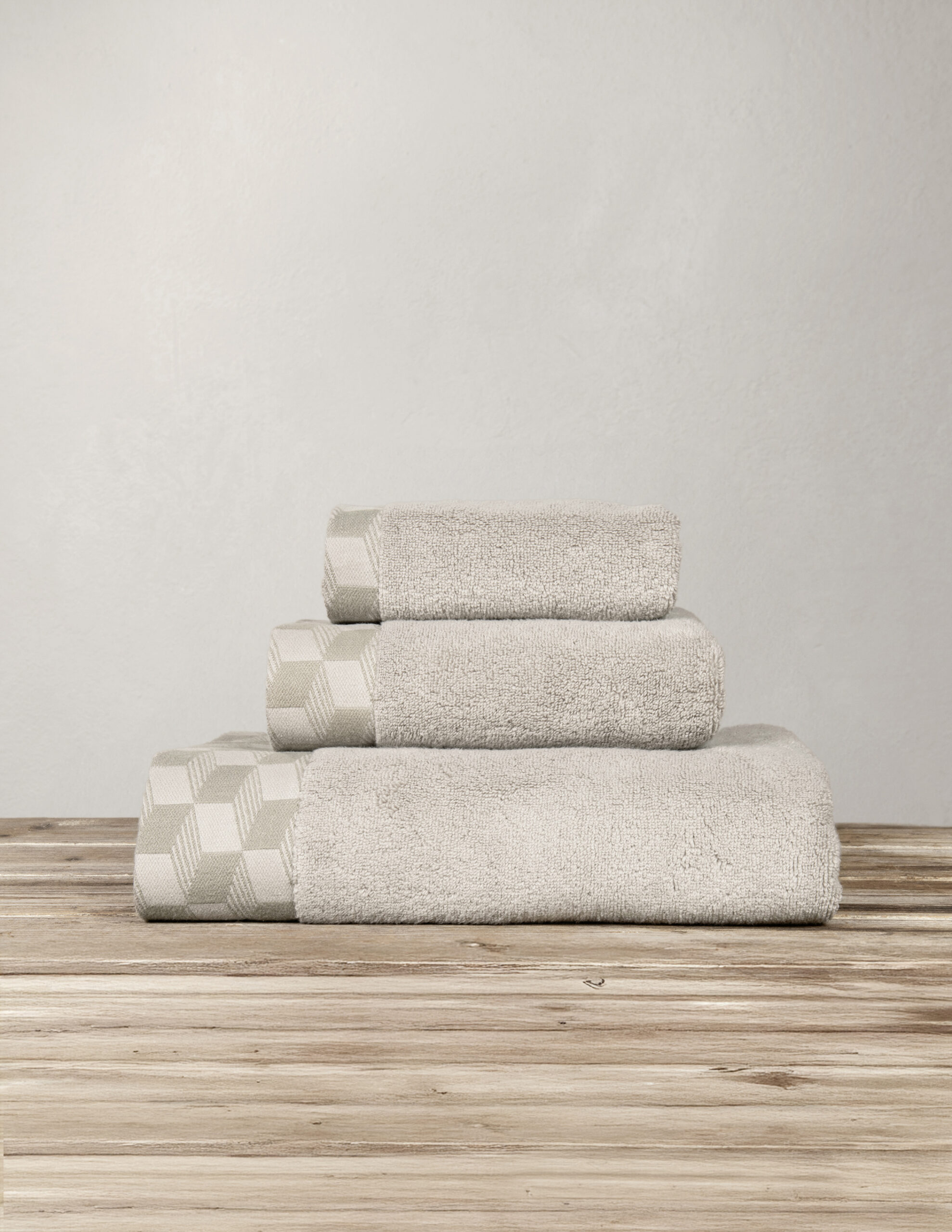 5206482166875.jpg Πετσέτα 40x60 Luxe - Light Taupe της Nima Home 100% Cotton, 600 gsm Χεριών 40x60 - Image 1