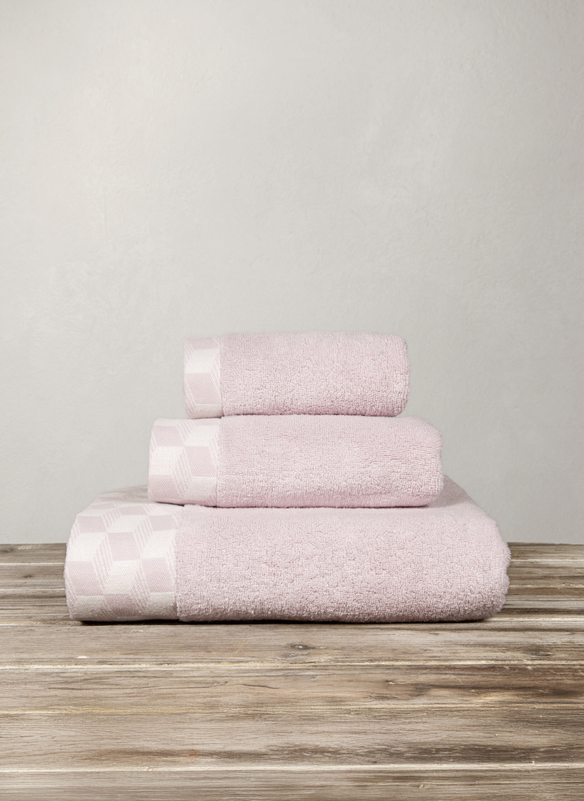 5206482166974.jpg Πετσέτα 50x100 Luxe - Pink της Nima Home 100% Cotton, 600 gsm Προσώπου 50x100 - Image 1