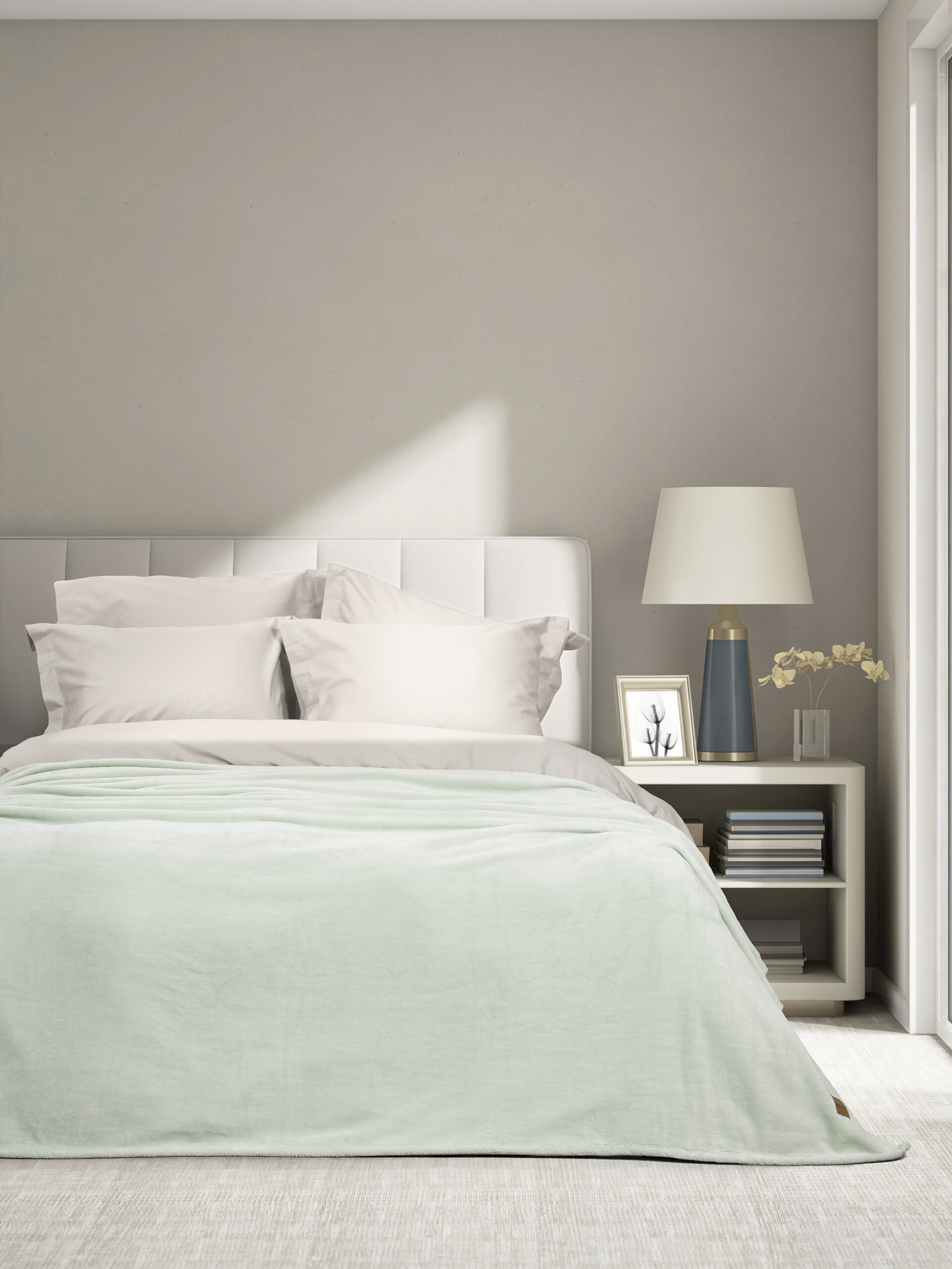 5206482168619-12.jpg Κουβέρτα Μονή 160x220 - Alpa Mint της Nima Home 100% Polyester Μονή 160x220 - Image 1