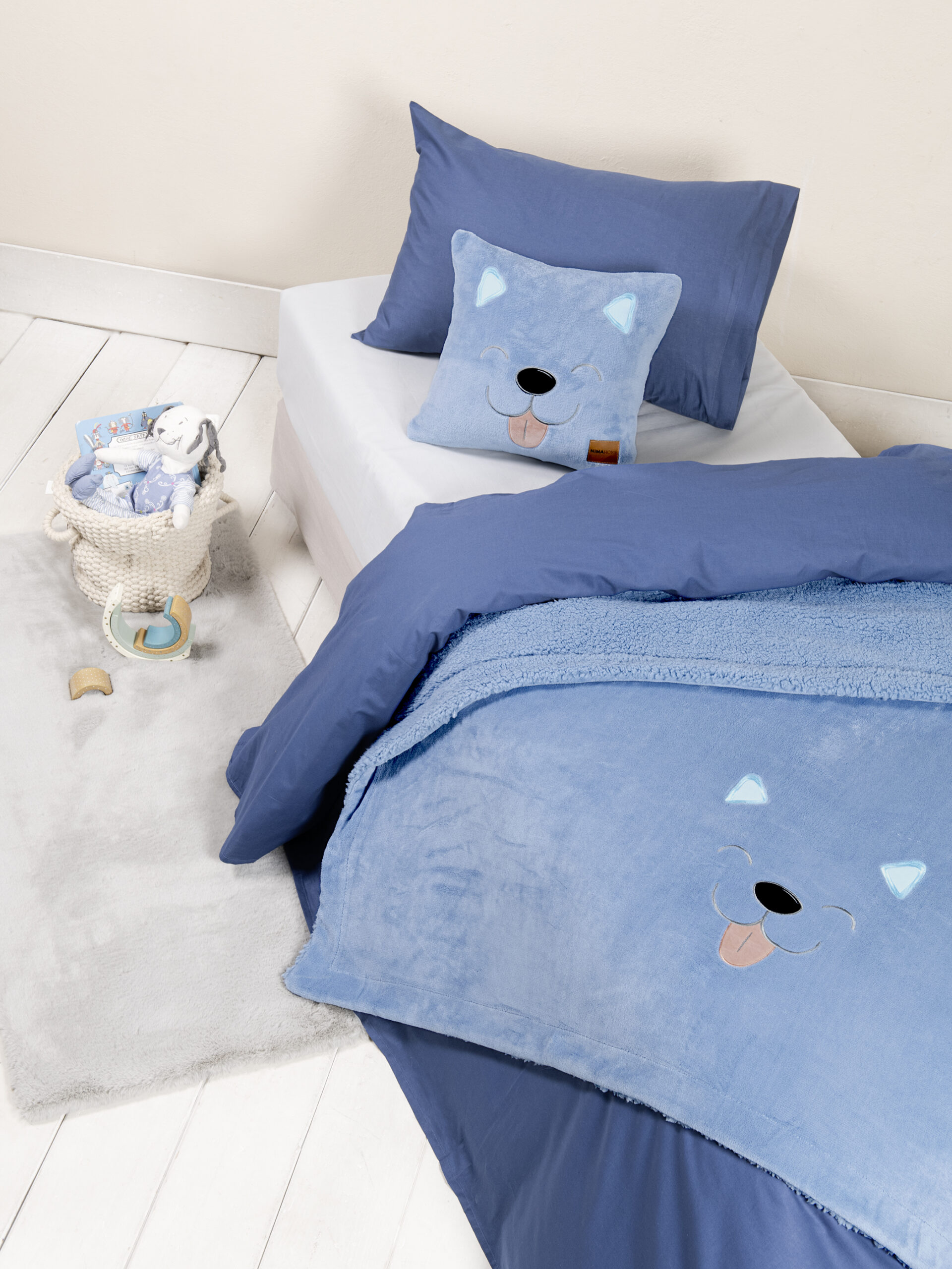5206482168732-12.jpg Κουβέρτα Μονή 160x220 - Tony της Nima Kids 100% Polyester Μονή 160x220 - Image 1