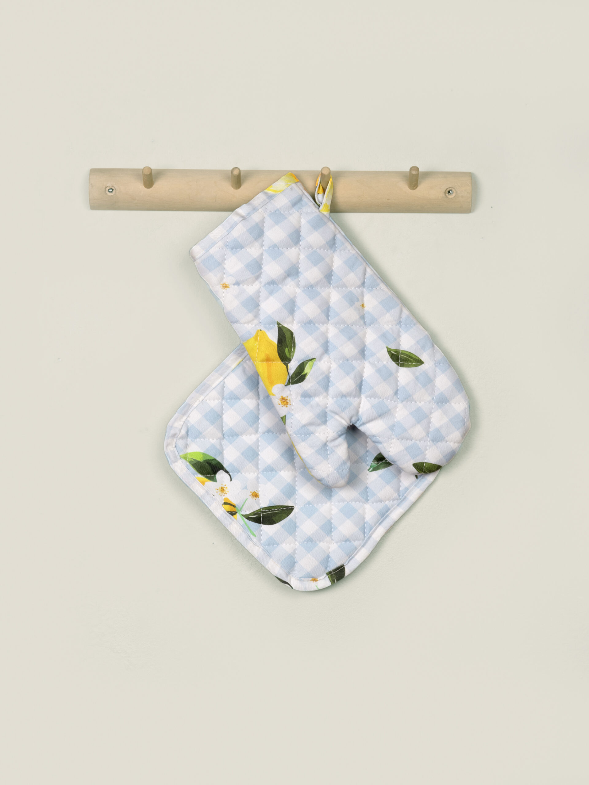 5206482171985.jpg Σετ Κουζίνας (Γάντι + Πιάστρα) - Lemon Tree της Nima Home 100% Cotton one size - Image 1