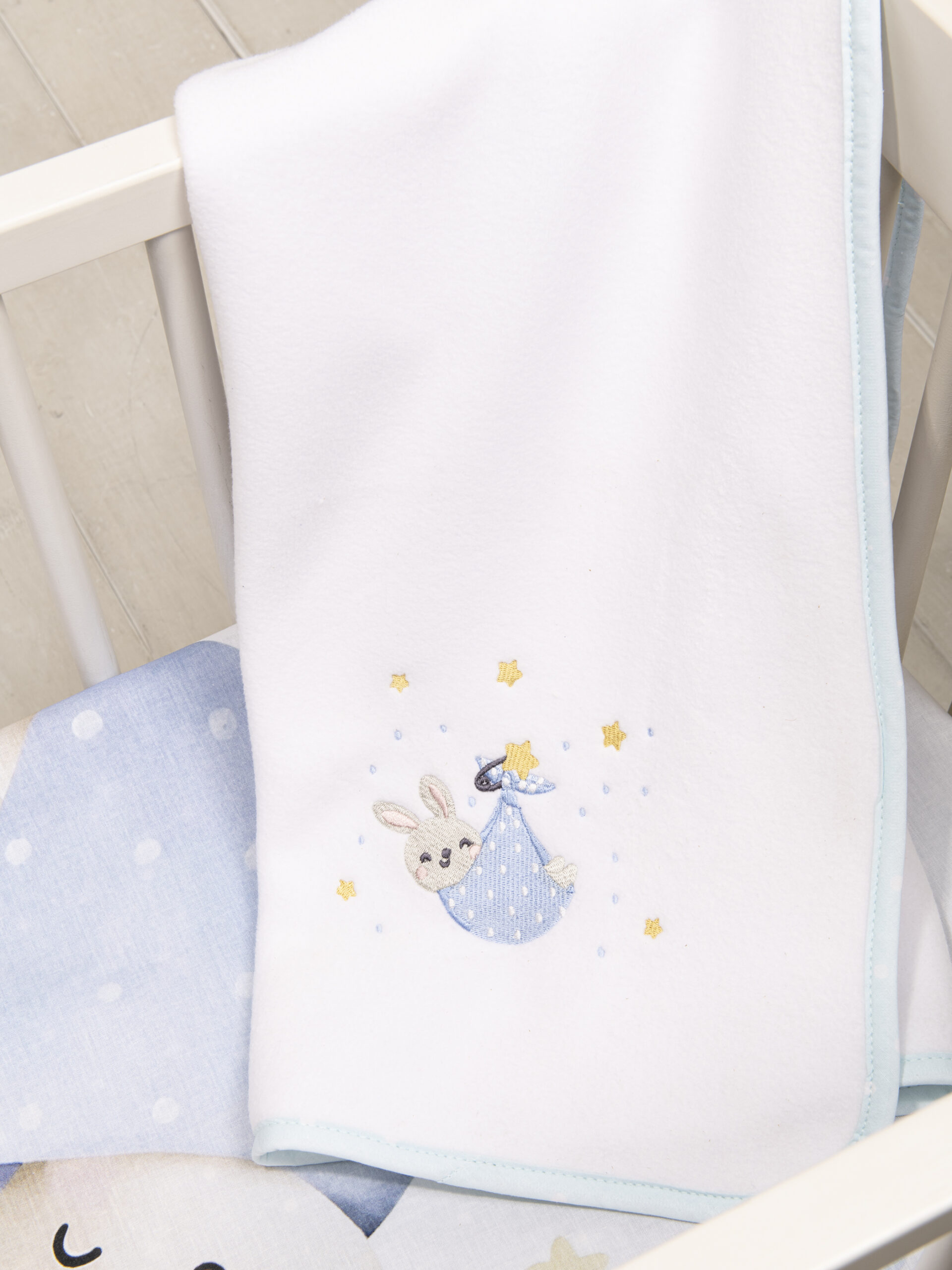 5206482181694.jpg Κουβέρτα 80x110 - Little Mister της Nima Bebe 100% Polyester Λίκνου 80x110 - Image 1