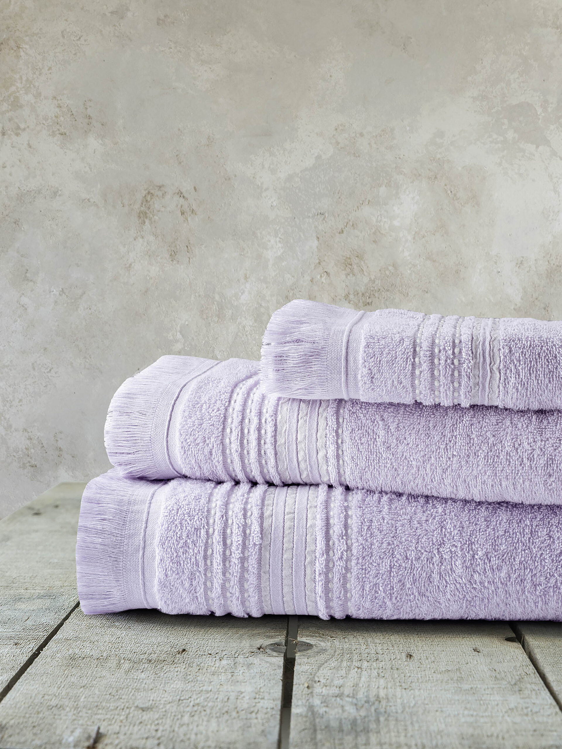 5206482181779.jpg Πετσέτα 70x140 - Allora Lilac της Nima Home 100% Cotton, 450 gsm Μπάνιου 70x140 - Image 1