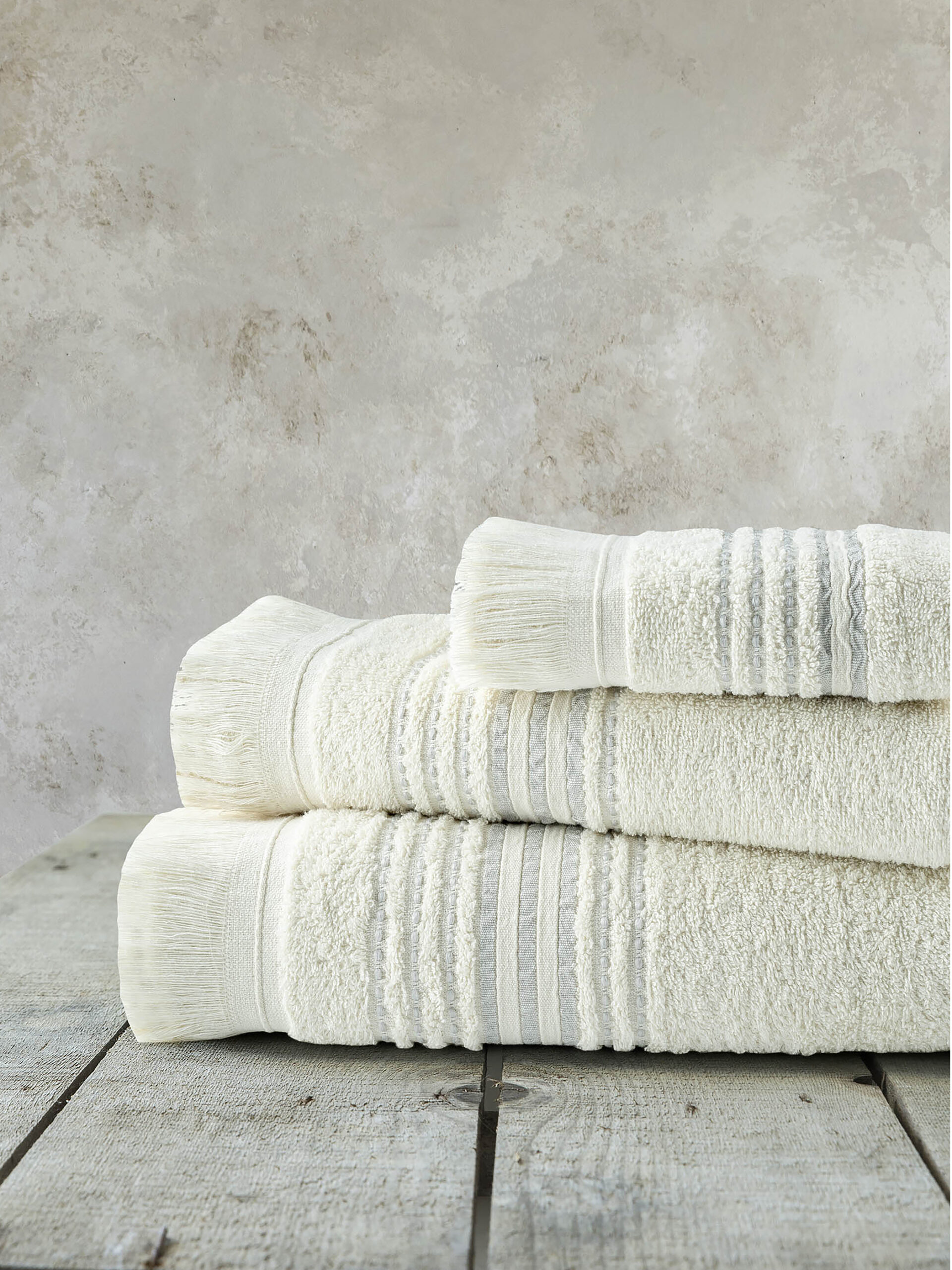 5206482181847.jpg Πετσέτα 50x90 - Allora Light Beige της Nima Home 100% Cotton, 450 gsm Προσώπου 50x90 - Image 1