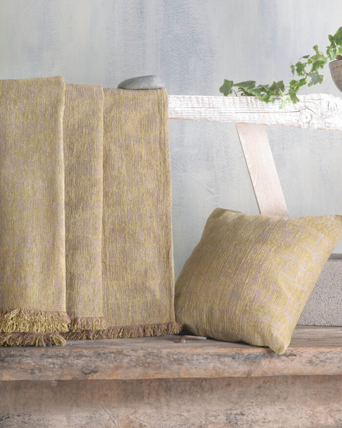 KENYA - ΡΙΧΤΑΡΙ 180X160 ΩΧΡΑ 180X160 50% Chenille acrylic - 25% βαμβάκι - 25% Pol Rythmos - Image 5
