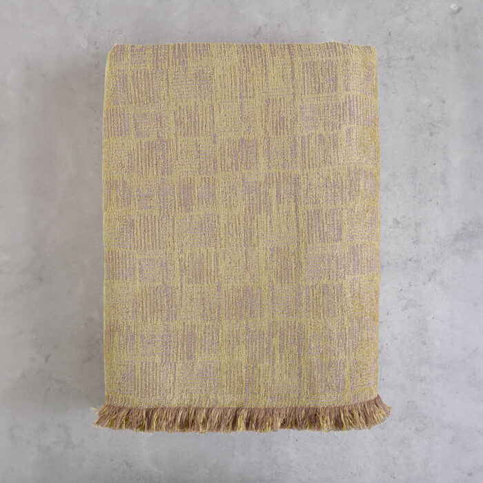 KENYA - ΡΙΧΤΑΡΙ 180X160 ΩΧΡΑ 180X160 50% Chenille acrylic - 25% βαμβάκι - 25% Pol Rythmos - Image 3