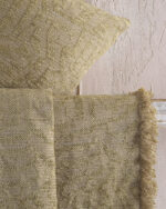 MELIE - ΡΙΧΤΑΡΙ 180X160 ΧΡΥΣΟ ΛΑΔΙ 180X160 50% Chenille acrylic - 25% βαμβάκι - 25% Pol Rythmos