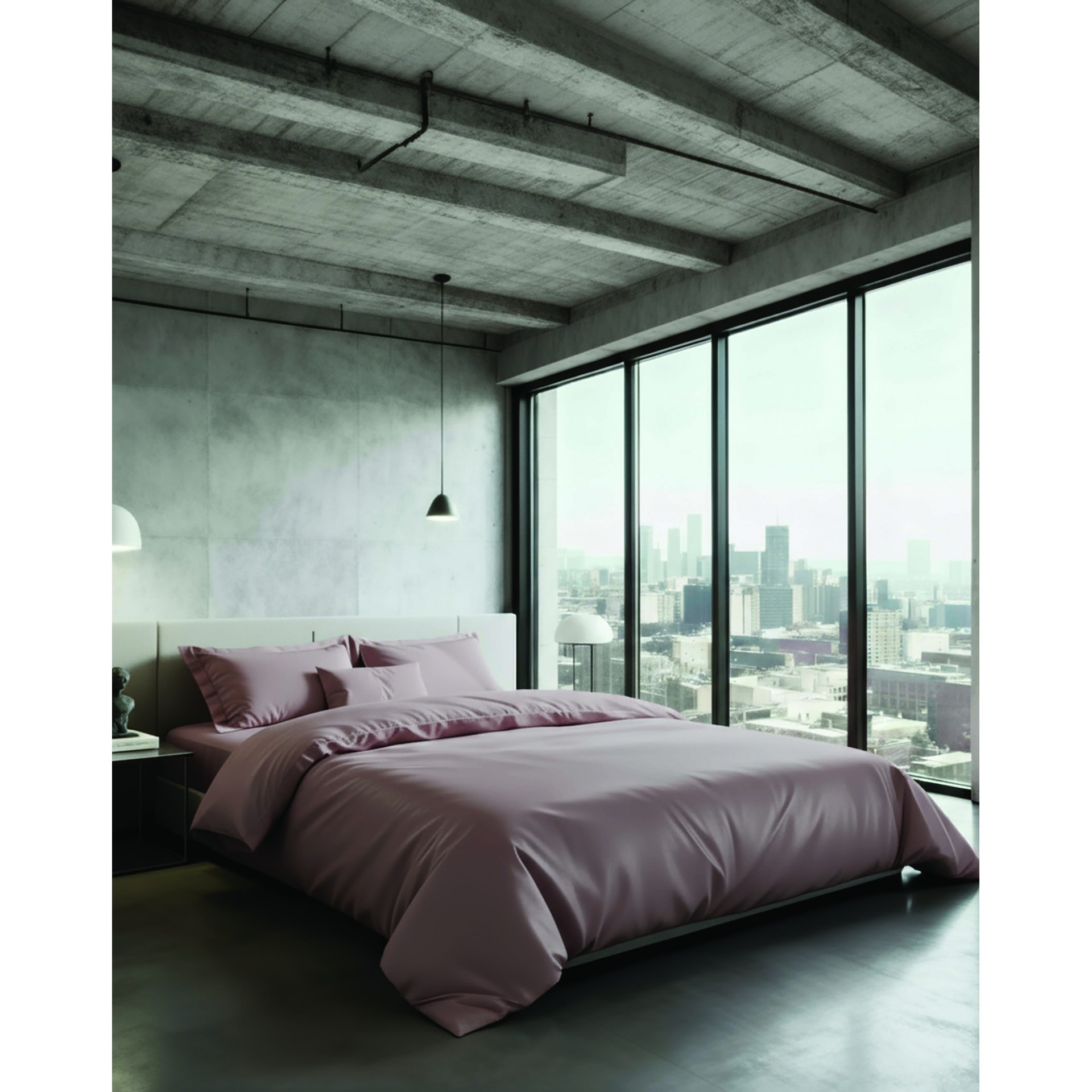 city-apple-1.jpg CITY4 APPLE ΣΕΤ ΜΑΞΙΛΑΡΟΘΗΚΕΣ 50Χ70CM ΟΧFORD 300TC COTTON SATIN Makis Tselios - Image 1