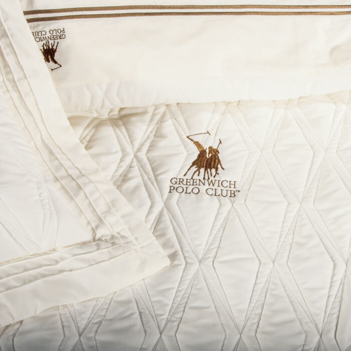 GREENWICH POLO CLUB ΚΟΥΒΕΡΛΙ ΥΠΕΡΔΙΠΛΟ ΣΕΤ 2159 ΚΡΕΜ GREENWICH POLO CLUB - Image 3