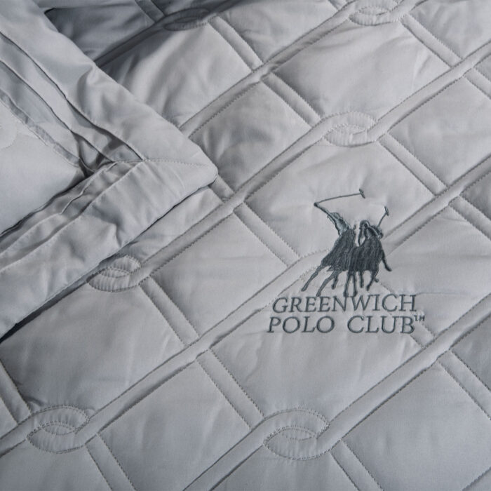 GREENWICH POLO CLUB ΚΟΥΒΕΡΛΙ ΥΠΕΡΔΙΠΛΟ ΣΕΤ 2163 GREY GREENWICH POLO CLUB - Image 3
