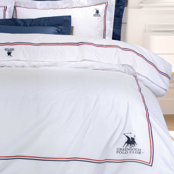 GREENWICH POLO CLUB ΣΕΤ ΣΕΝΤΟΝΙΑ ΥΠΕΡΔΙΠΛΑ 2173 WHITE GREENWICH POLO CLUB - Image 2