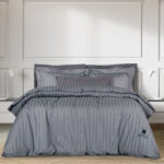 GREENWICH POLO CLUB ΠΑΠΛΩΜΑΤΟΘΗΚΗ ΣΕΤ ΥΠΕΡΔΙΠΛH 2152 DARK GREY GREENWICH POLO CLUB