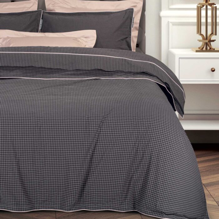 GREENWICH POLO CLUB ΠΑΠΛΩΜΑΤΟΘΗΚΗ ΣΕΤ ΥΠΕΡΔΙΠΛH ESSENTIAL 2374 DARK GREY GREENWICH POLO CLUB - Image 2