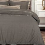 GREENWICH POLO CLUB ΠΑΠΛΩΜΑΤΟΘΗΚΗ ΣΕΤ ΥΠΕΡΔΙΠΛH ESSENTIAL 2375 DARK TAUPE GREENWICH POLO CLUB - Image 2