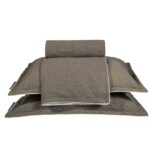 GREENWICH POLO CLUB ΠΑΠΛΩΜΑΤΟΘΗΚΗ ΣΕΤ ΥΠΕΡΔΙΠΛH ESSENTIAL 2375 DARK TAUPE GREENWICH POLO CLUB - Image 3