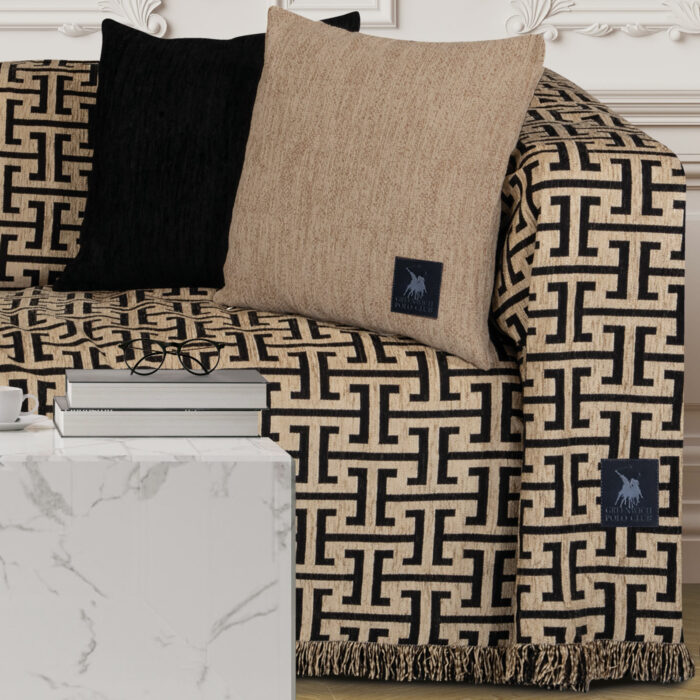 GREENWICH POLO CLUB ΡΙΧΤΑΡΙ 180Χ250 ESSENTIAL 3932 BEIGE, BLACK GREENWICH POLO CLUB - Image 2