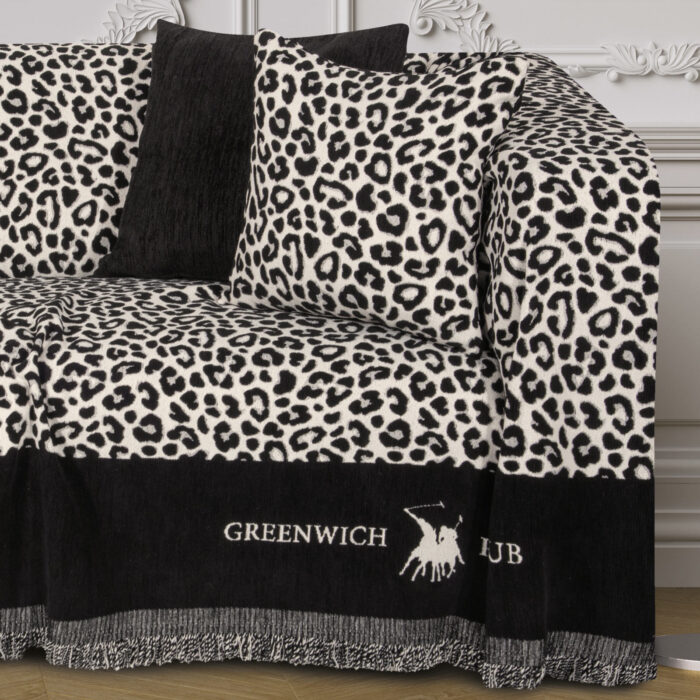 GREENWICH POLO CLUB ΡΙΧΤΑΡΙ 180Χ300 ESSENTIAL 3934 BLACK, OCHRE GREENWICH POLO CLUB - Image 2