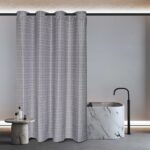 GREENWICH POLO CLUB ΚΟΥΡΤΙΝΑ ΜΠΑΝΙΟΥ 200Χ180 ESSENTIAL 3120 GREY GREENWICH POLO CLUB