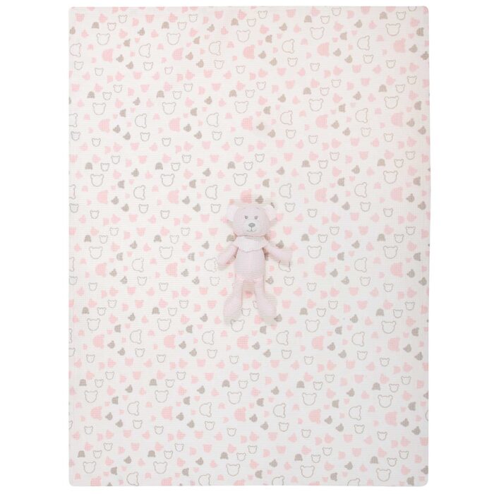 GREENWICH POLO CLUB ΚΟΥΒΕΡΤΑ ΠΙΚΕ ΑΓΚΑΛΙΑΣ ESSENTIAL 8855 PINK, WHITE GREENWICH POLO CLUB - Image 2