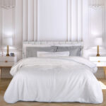 GREENWICH POLO CLUB ΚΟΥΒΕΡΤΑ VELOUR ΥΠΕΡΔΙΠΛΗ ESSENTIAL 3470 WHITE GREENWICH POLO CLUB