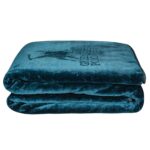 GREENWICH POLO CLUB ΚΟΥΒΕΡΤΑ VELOUR ΥΠΕΡΔΙΠΛΗ ESSENTIAL 3498 DARK AQUAMARINE GREENWICH POLO CLUB - Image 3