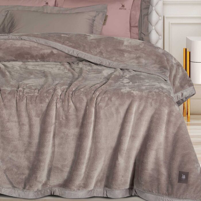 GREENWICH POLO CLUB ΚΟΥΒΕΡΤΑ VELOUR KING ESSENTIAL 3973 DUSTY LILAC GREENWICH POLO CLUB - Image 2