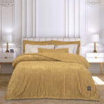 GREENWICH POLO CLUB ΚΟΥΒΕΡΤΑ FLEECE 160X220 ESSENTIAL 3488 OCHRE GREENWICH POLO CLUB