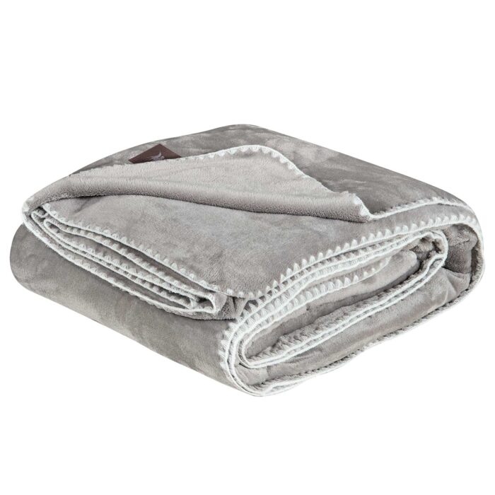 GREENWICH POLO CLUB ΚΟΥΒΕΡΤΑ FLEECE 170X240 ESSENTIAL 4439 GREY GREENWICH POLO CLUB - Image 3