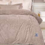 GREENWICH POLO CLUB ΚΟΥΒΕΡΤΑ FLEECE ΥΠΕΡΔΙΠΛH 3475 TAUPE GREENWICH POLO CLUB - Image 2