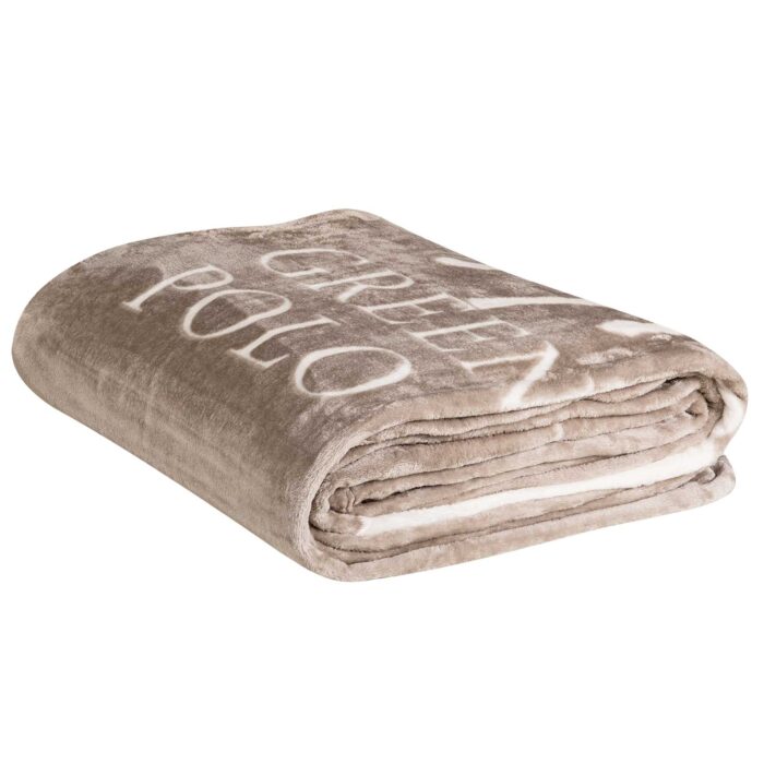 GREENWICH POLO CLUB ΚΟΥΒΕΡΤΑ FLEECE ΥΠΕΡΔΙΠΛH 3490 TAUPE GREENWICH POLO CLUB - Image 3