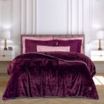 GREENWICH POLO CLUB ΚΟΥΒΕΡΤΑ FLEECE 220X240 ESSENTIAL 4440 BORDEAUX GREENWICH POLO CLUB