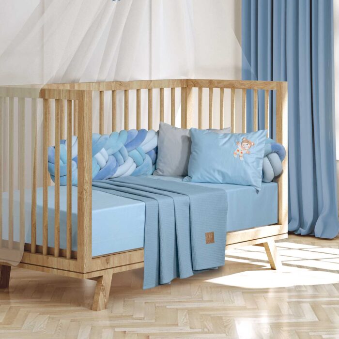 GREENWICH POLO CLUB ΚΟΥΒΕΡΤΑ ΠΙΚΕ 110X150 BABY 8870 BABY BLUE GREENWICH POLO CLUB - Image 2