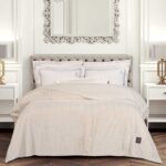GREENWICH POLO CLUB ΚΟΥΒΕΡΤΑ FAUX FUR ΥΠΕΡΔΙΠΛΗ PREMIUM 3451 IVORY GREENWICH POLO CLUB