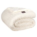GREENWICH POLO CLUB ΚΟΥΒΕΡΤΟΠΑΠΛΩΜΑ RABBIT FAUX FUR KING ESSENTIAL 3959 WHITE GREENWICH POLO CLUB - Image 3