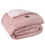 GREENWICH POLO CLUB ΚΟΥΒΕΡΤΟΠΑΠΛΩΜΑ RABBIT FAUX FUR KING ESSENTIAL 3961 NUDE GREENWICH POLO CLUB - Image 3