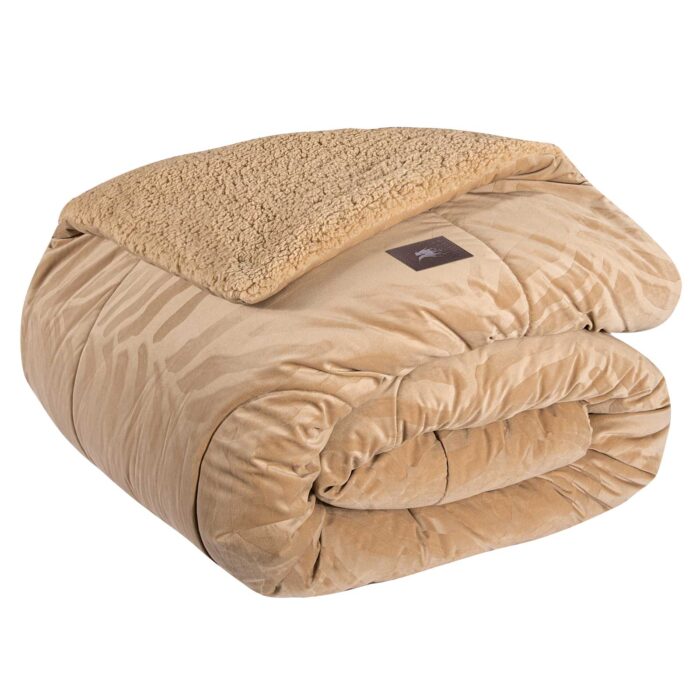 GREENWICH POLO CLUB ΚΟΥΒΕΡΤΟΠΑΠΛΩΜΑ KING SHERPA ESSENTIAL 4434 BEIGE GREENWICH POLO CLUB - Image 3
