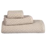 GREENWICH POLO CLUB ΣΕΤ ΠΕΤΣΕΤΕΣ 3 ΤΕΜΑΧΙΩΝ COZY 4094 LIGHT TAUPE GREENWICH POLO CLUB