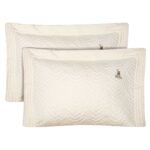 GREENWICH POLO CLUB ΖΕΥΓΟΣ ΜΑΞΙΛΑΡΟΘΗΚΕΣ CLASSIC 2352 ECRU GREENWICH POLO CLUB