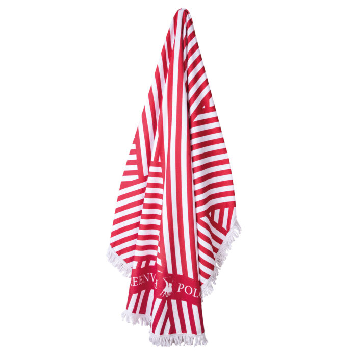 GREENWICH POLO CLUB ΠΕΤΣΕΤΑ ΣΤΡΟΓΓΥΛΗ ΘΑΛΑΣΣΗΣ 3689 RED, WHITE GREENWICH POLO CLUB - Image 2